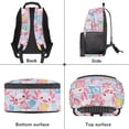 thumbnail image 6 of Pzuqiu Cute Axolotl Print Kids Backpack for Boys Girls Ages 6-18 Elementary Middle High School Students 17 Inch with Adjustable Straps Large Capacity Schoolbag for Back to School, 6 of 7