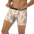 thumbnail image 2 of Sigee Yellow Pueple Rabbit for Men's Boxer Briefs,Moisture Wicking and Breathable Large, 2 of 9