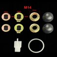 thumbnail image 2 of Splihome E-Bike Hub Motor Axle M14 Lock Nut/ Lock Washer /Spacer/ Nut Cover, 2 of 9