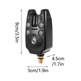 thumbnail image 2 of BE-TOOL 2PCS Fishing Bite Alarm with Indicator LEDs Light Fishing Alarm for Line Pole Fish Lure (Camouflage), 2 of 8