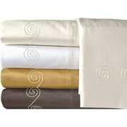 Veratex, Inc. Supreme Sateen 800 Thread Count Swirl Pillowcase (Set of 2)