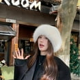 thumbnail image 3 of Womens Winter Faux Fur Bucket Hat, Fur Hat For Women & Warm Faux Mink Plush Design, Fluffy Fisherman Fuzzy Bucket Hat for Cold Weather Protection, 3 of 12