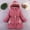 Watermelon Red, variant on Boys Winter Coat Boys Puffer Coat with Pocket Zip up Hooded Coat Warm Windproof Children Padded Coats Boys Size 6-7 Years Winter Coat