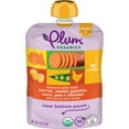 thumbnail image 2 of Plum Organics Stage 3 Organic Baby Food, Carrot, Sweet Potato, Corn, Pea and Chicken, 4 oz Pouch - Case of 12, 2 of 9