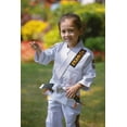 thumbnail image 4 of FLUORY Kids Youth Childrens All Around Brazilian Jiu Jitsu BJJ Gi Animal Tigers Embroidery no Belt, 4 of 9
