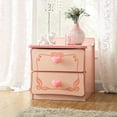 thumbnail image 2 of Bedroom Nightstand In Pink, High Gloss, 2 Drawers - & Heart Gloss , For Appeal, 2 of 2