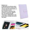 thumbnail image 2 of Mini Photo Album, 3x3 Inch Photos, 108 Capacity, Stylish PU Leather, Ideal Gift, 2 of 15