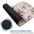 thumbnail image 6 of Long Mouse Pads for Desk,Pioneer Flower Floral Print Pattern Desk Mats on Top Of Desks, Desk Mouse Pad Extra Large with 3mm Non-Slip Base and Stitched Edge for Gaming,Office,Work,Home 31.5"x15.7", 6 of 6