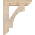 thumbnail image 3 of Ekena Millwork 3 1/2"W x 18"D x 22"H Westlake Slat Smooth Bracket, Douglas Fir, 3 of 4