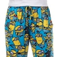 thumbnail image 3 of Minions Pajamas Women's All Over Character Print Adult Lounge Sleep Pants, 3 of 6