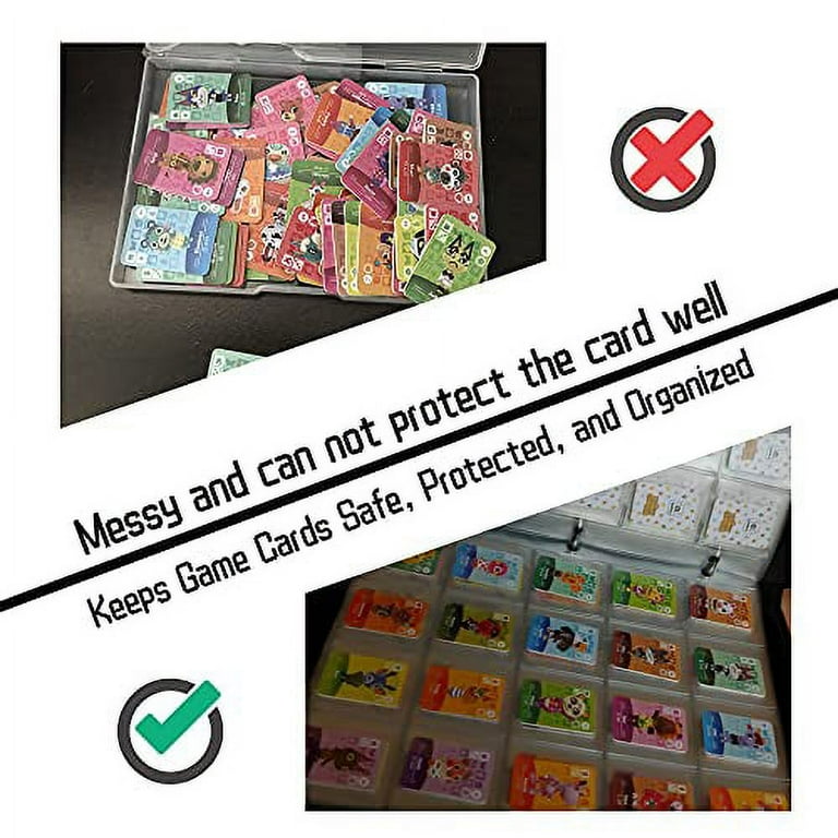 D DACCKIT 300 Pockets Pages for Animal Crossing Mini Amiibo Cards, Holds 300 ACNH NFC Tag Game Cards (15 Pack) - Walmart.com D DACCKIT 300 Pockets Pages for Animal Crossing Mini Amiibo Cards, Holds 300 ACNH NFC Tag Game Cards (15 Pack) - Walmart.com