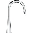 thumbnail image 4 of Grohe 32226003 Zedra Single-Handle Pull Down Kitchen Faucet Dual Spray 1.75 GPM In Starlight Chrome Finish, 4 of 5