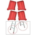 thumbnail image 6 of 4 Pieces Ladder Non Slip Feet Mats Rubber Steep Ladder Foot Pads Convenient Easy to Install Extension Ladder Acccessoires Replacement 5.1cmx2.7cm, 6 of 9