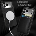 thumbnail image 5 of For Apple iPhone 18 Pro / 17 Pro Case Anti-Slip Fingerprint Slim Dual Layer Rugged Cover Compatible with MagSafe Shockproof Protection Black, 5 of 7