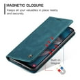 thumbnail image 5 of CaseMe Leather for Samsung Galaxy A34 Case, Flip Wallet Leather Case with Card Holder Magnetic Closure Shockproof Kickstand Protective Phone Cases Cover for Samsung Galaxy A34 6.6-inch,Blue, 5 of 12
