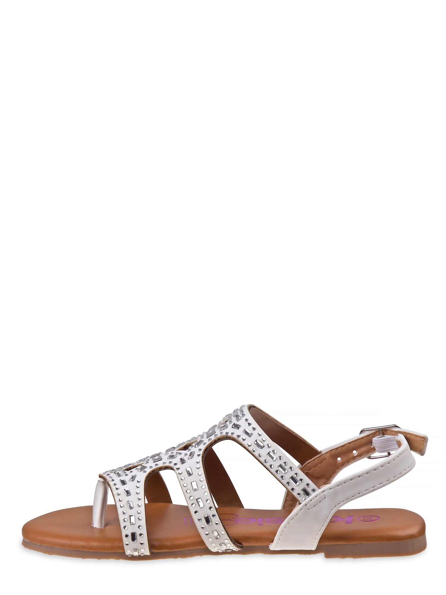 Kensie Girl open-toe Glitter Stud Encrusted Strappy Sandals - image 3 of 5