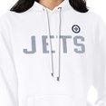 thumbnail image 3 of Women's G-III 4Her by Carl Banks  White Winnipeg Jets Dot Print Pullover Hoodie, 3 of 3