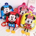 thumbnail image 2 of Mochila de Mickey Mouse de Disney, mochila escolar de Anime de dibujos animados para niños, bolsas de libros para estudiantes de guardería, regalo para niños bonitos de Minnie hola suerte  unisex, 2 of 2