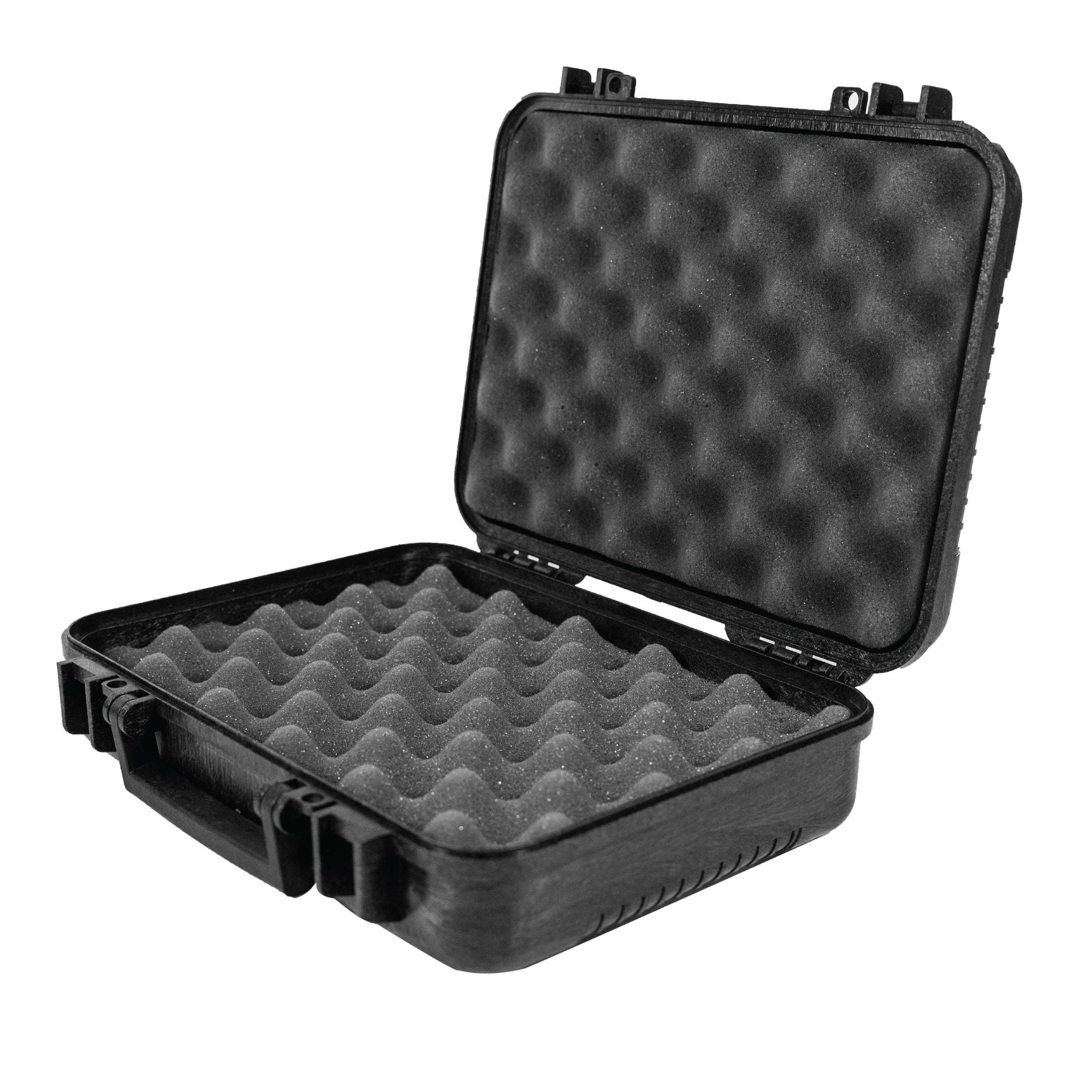 Max-Ops Black Hard Sided Handgun Case, TSA Approved, Outside Dimension 3.5"x11.5"x9.5", Model 10016, Hard Case