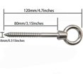 thumbnail image 3 of Kit colgante de hamaca de 4 piezas Gancho de tornillo de ojo de acero inoxidable para columpio de hamaca, 11 Feliz Sencillez, 3 of 4