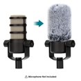 thumbnail image 4 of Funda Pop Filter Furry para micrófono de podcasting Rode PodMic, 4 of 7