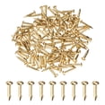 thumbnail image 1 of Uxcell 100-Pack Clavos Pequeños, Clavos de Latón de 1.5mm x 10mm con Cabeza Redonda, 1 of 6