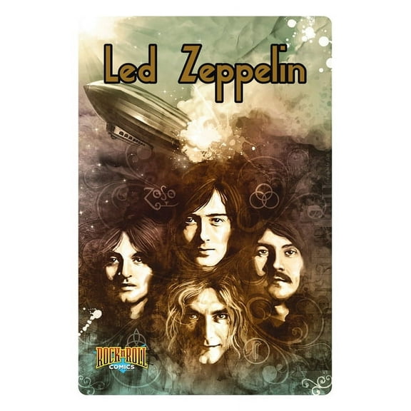 Rock and Roll Comics: Led Zeppelin, (Hardcover)