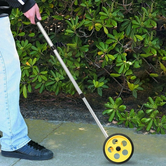 Measure Measuring Wheel Extendable Accurate Portable Metric Distance Rolling Measurement Wheel for Construction