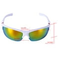 thumbnail image 6 of Doomiva Fashion Sports Sunglasses UV 400 Sun Protection Glasses with Lightweight Frame for Men Women Youth Cycling Driving White&Colorful One Size, 6 of 6
