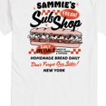 thumbnail image 3 of Instant Message - Sammie's Sub Shop Short Sleeve Graphic T-Shirt, 3 of 6