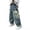 1-Blue, variant on Boys Cargo Jeans Casual Wide Leg Baggy Denim Pants Boys Pants 5t Elastic Waist Loose Trousers with Pockets, Size 7-8 Years,4-Blue