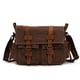 thumbnail image 1 of Hukapapa Bolso de lona para hombre, bolso cruzado, bolso informal para hombre, bolso de hombre, café, 1 of 6