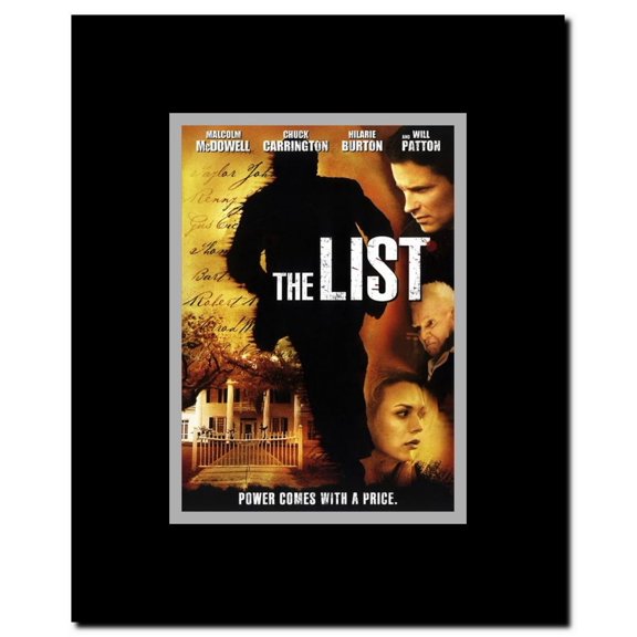 The List Framed Movie Poster