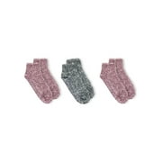 Angle View: Dr. Scholl's Women's Soothing Spa Low Cut Gripper Socks, 3 Pack