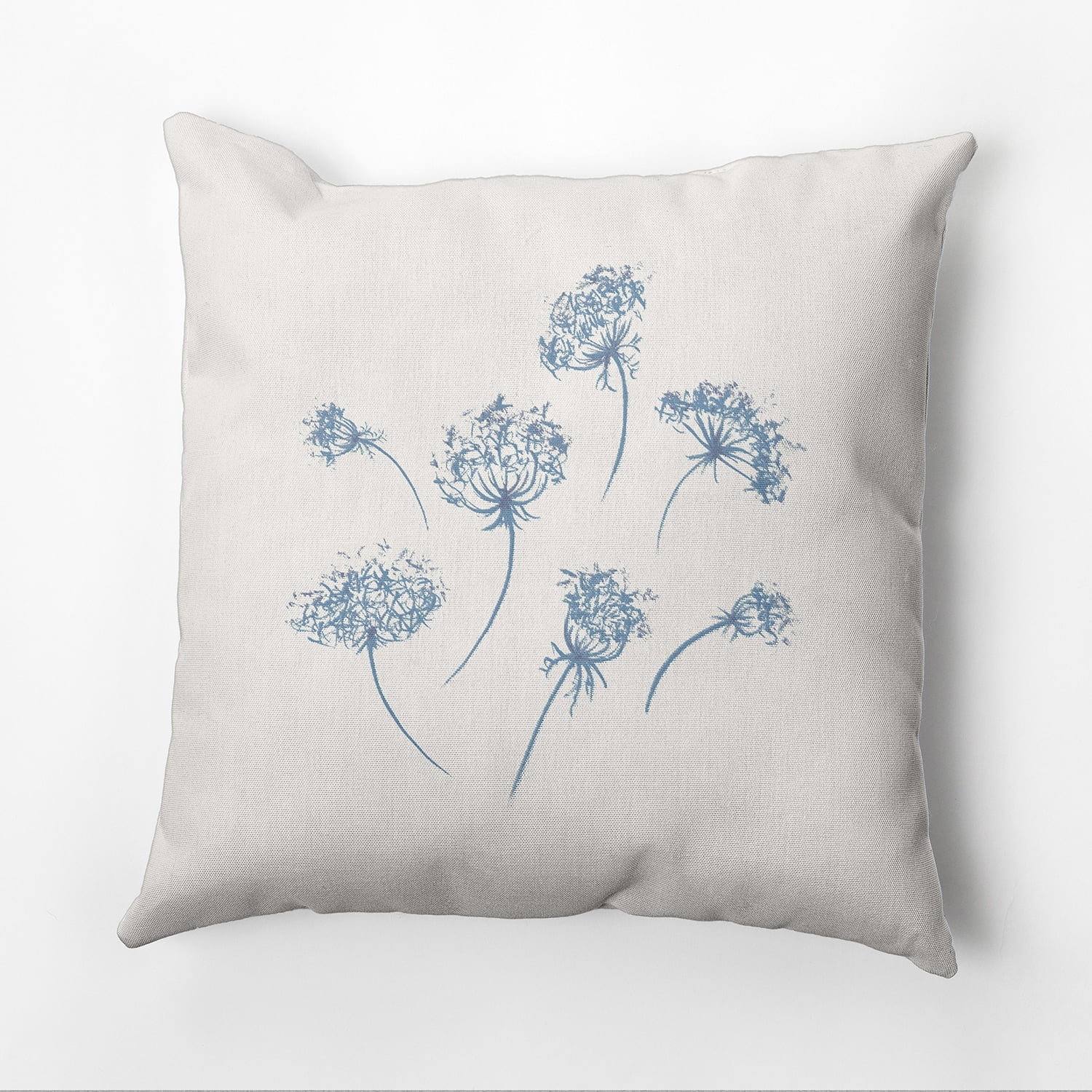 Simply Daisy Just Dandy Outdoor Pillow, Orange/White, 14 in x 20 in