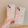 thumbnail image 3 of Beautiful Full Screen Roses Flowers Phone Case Compatible with iPhone Case for Women Girls (Pink,iPhone 14 Pro Max), 3 of 6