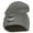 Grey, variant on Cauldren Embroidered 8 Inch Arcrylic Short Beanie - Black OSFM