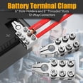 thumbnail image 4 of Conectores de Terminales de Batería, Abrazaderas de Terminales de Batería de 12 Vías, Poste Superior de Terminales de Batería 8 AWG Hasta Calibre 4/0 (XL) AWG, 4 of 5