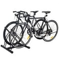 thumbnail image 3 of Costway Two Bicycle Bike Stand Racor Garage Floor Storage Organizer Cycling Rack, 3 of 5