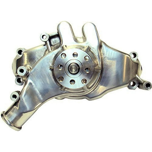 Proform 68240 PFM68240 HIGH FLOW MECHANICAL ALUMINUM WATER PUMP, CHEVY B/B, POLISHED, LONG Fits select: 1970 CHEVROLET MALIBU, 1970 CHEVROLET NOVA
