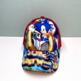 thumbnail image 3 of Gorras de béisbol para niños de Sonices azules, gorra de béisbol con sombrilla para exteriores con dibujos animados para niños, gorra de béisbol para niños pequeños, gorra de sol de algodón, 3 of 5