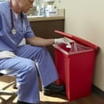 thumbnail image 6 of Rubbermaid Commercial 12 Gallon Legacy Step-On Trash Can, Red, 6 of 6