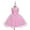 Pink, variant on XBASW Kids Bbay Girls Pageant Princess Flower Dress Toddler Prom Puffy Ball Party Gowns for Girls 2-10T