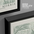 thumbnail image 4 of PixonSign Framed Canvas Print Wall Art Set William Morris Flower Market Exhibition Poster Nature Wilderness Illustrations Modern Art Decorative Floral Botanical Minimal for Bedroom - 24"x36"x3 Black, 4 of 5