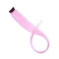 thumbnail image 2 of Hair Extensions Clip In Synthetic Fiber Hairpieces 22 Inch Straight Clip for Party, 2 of 5