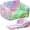 Rainbow & Unicorn, variant on LinkRomat Foldable Modular Kids Play Couch, 2-in-1 Convertible Foam and Floor Cushion for Toddler, Glow in The Dark Kids Sofa for Playroom, Birthday Gifts (Rainbow & Unicorn)