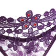 thumbnail image 4 of Lencería de encaje para mujer Calzoncillos con Ropa interior Bragas Púrpura SM SunniMix Ropa interior de las mujeres, 4 of 8