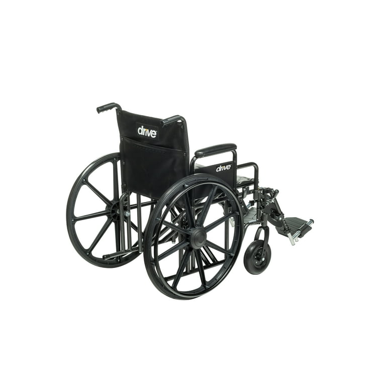 Sentra EC Heavy Duty Wheelchair, Detachable Desk Arms, Elevating Leg Rests, 20 Sentra EC Heavy Duty Wheelchair, Detachable Desk Arms, Elevating Leg Rests, 20