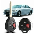 thumbnail image 3 of Remote Key Fob Case, ABS Simple Installation Lightweight Key Fob Cover  For Car Accessories Replacement For 4 Runner Camry Matrix  Venza Yaris, 3 of 8