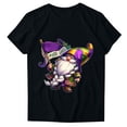thumbnail image 2 of TIMIFIS T-Shirts pour Femmes Été Décontracté Coupe Classique Manches Courtes Col Rond T-Shirt Ample Carnavals Imprimé Graphique Tee, 2 of 5